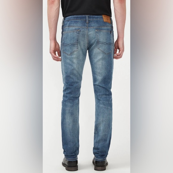Slim Ash Buffalo Jeans Sanded Blue - Picture 2 of 4